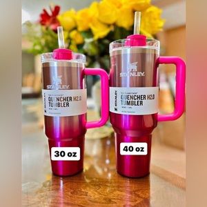 Stanley Newest Release Fall 2023 Camelia Ombre 30 and 40 Oz (both cups included)